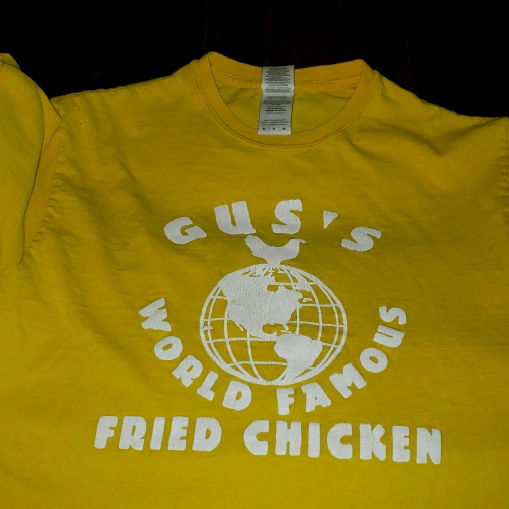 Guses fried chicken yellow tshirt
